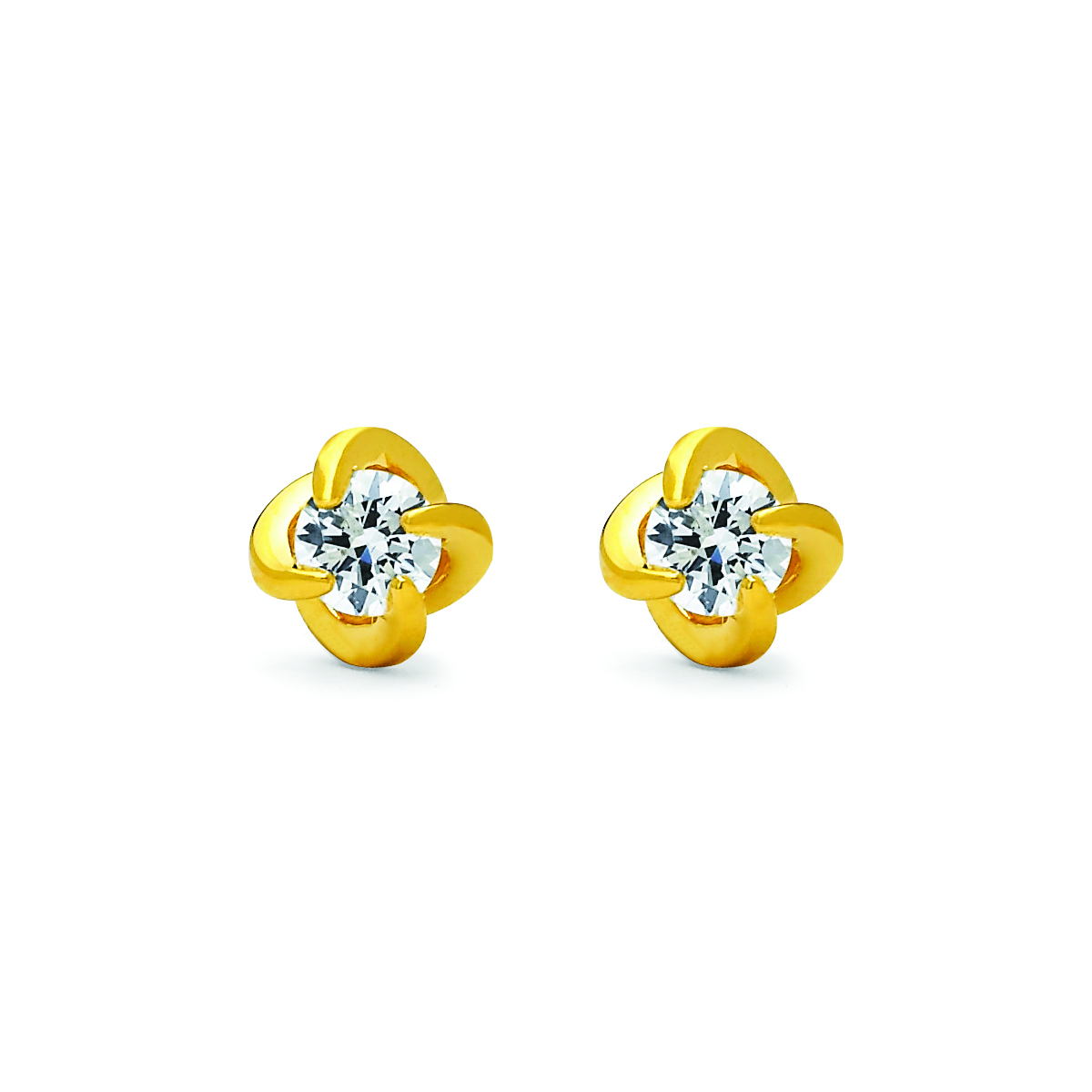 Earrings - Solitaire